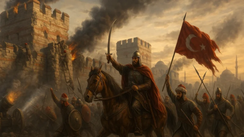 La caída de Constantinopla y el fin de la Edad Media