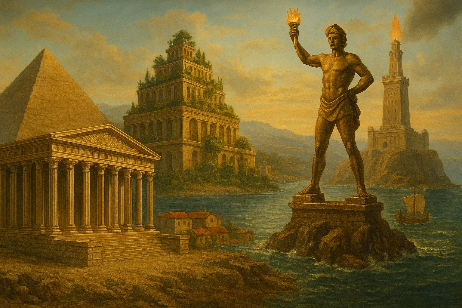 Las siete maravillas del mundo antiguo