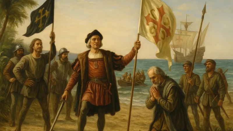 El descubrimiento de América el viaje de Cristóbal Colón