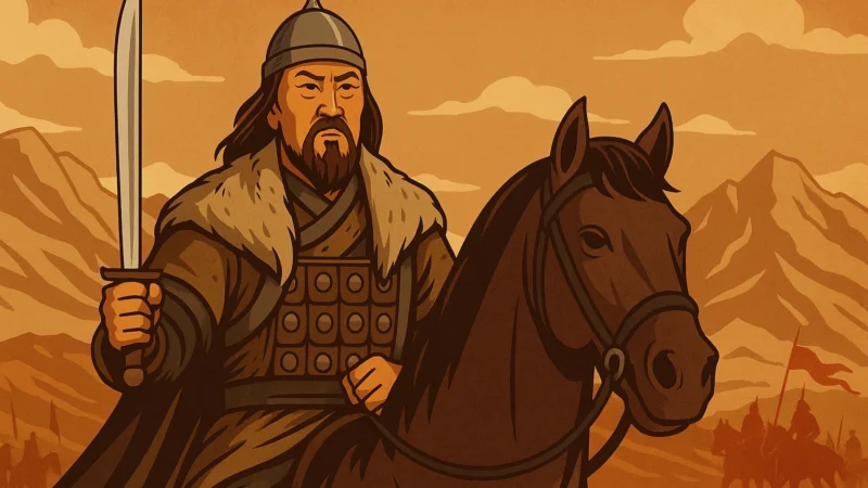 La historia de Genghis Khan el forjador del imperio más grande
