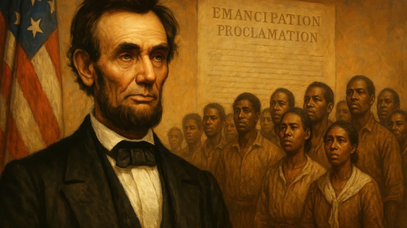 Abraham Lincoln la abolición de la esclavitud en EE.UU
