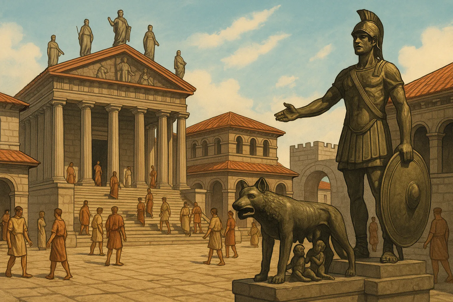 Los etruscos y su influencia en la antigua Roma