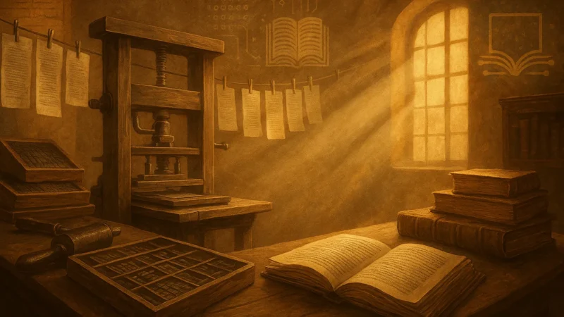 La historia de la imprenta y la revolución del conocimiento