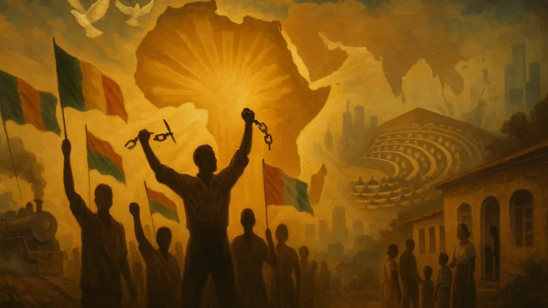 La descolonización del siglo XX África y Asia se levantan